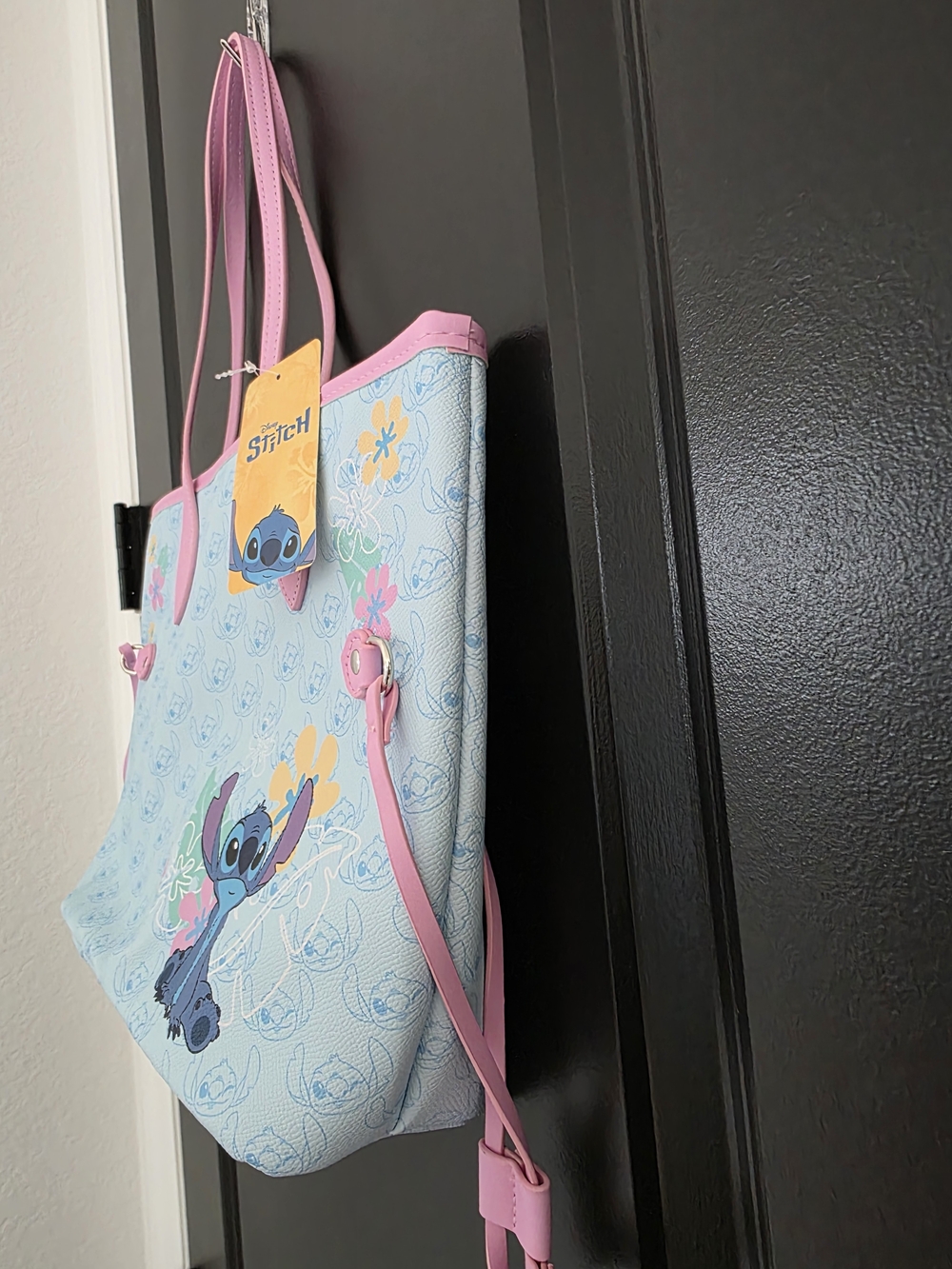 NWT Disney Stitch Blue Tote Bag - Picture 2 of 4